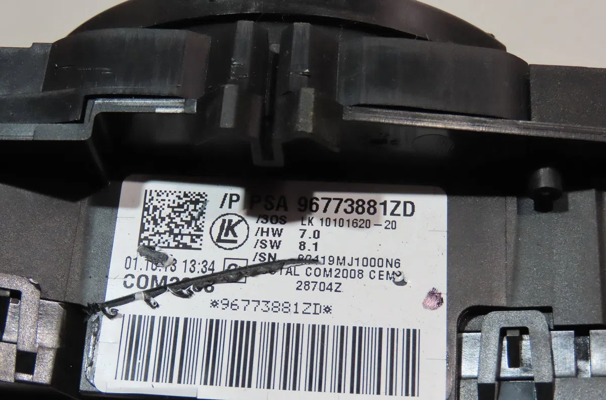 Bloc commodos Citroen DS3 (SA_) 1.6 hdi 115 (2012-2015) occasion