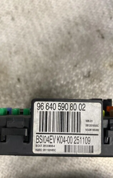 Bloc compteur  bsi CITROEN C4 PICASSO 1 occasion