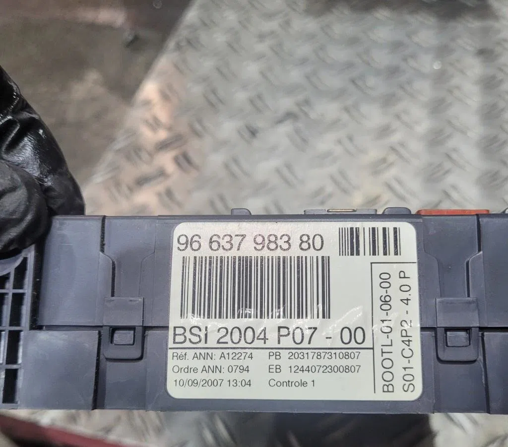 Bloc compteur  bsi Peugeot EXPERT Camionnette (VF3A_, VF3U_, VF3X_) 1.6 hdi 90 16v (2007) occasion
