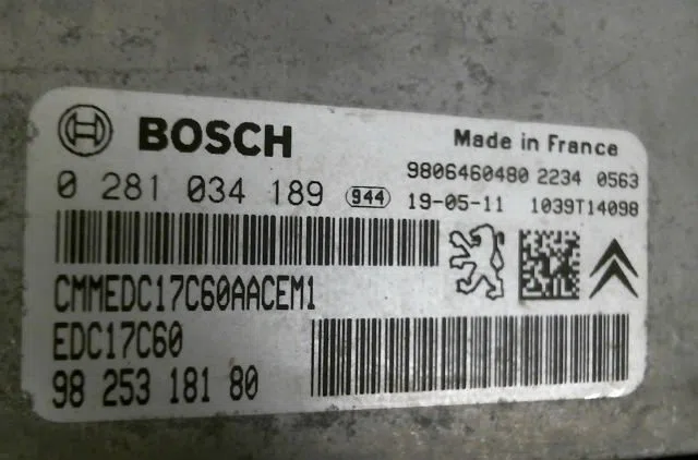 Bloc compteur  bsi Peugeot PARTNER Camionnette-Monospace 1.6 bluehdi 100 (2015) occasion