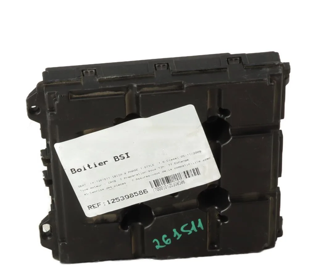 Bloc compteur bsi Seat IBIZA IV (6J5, 6P1) 1.6 tdi (2009-2015) occasion