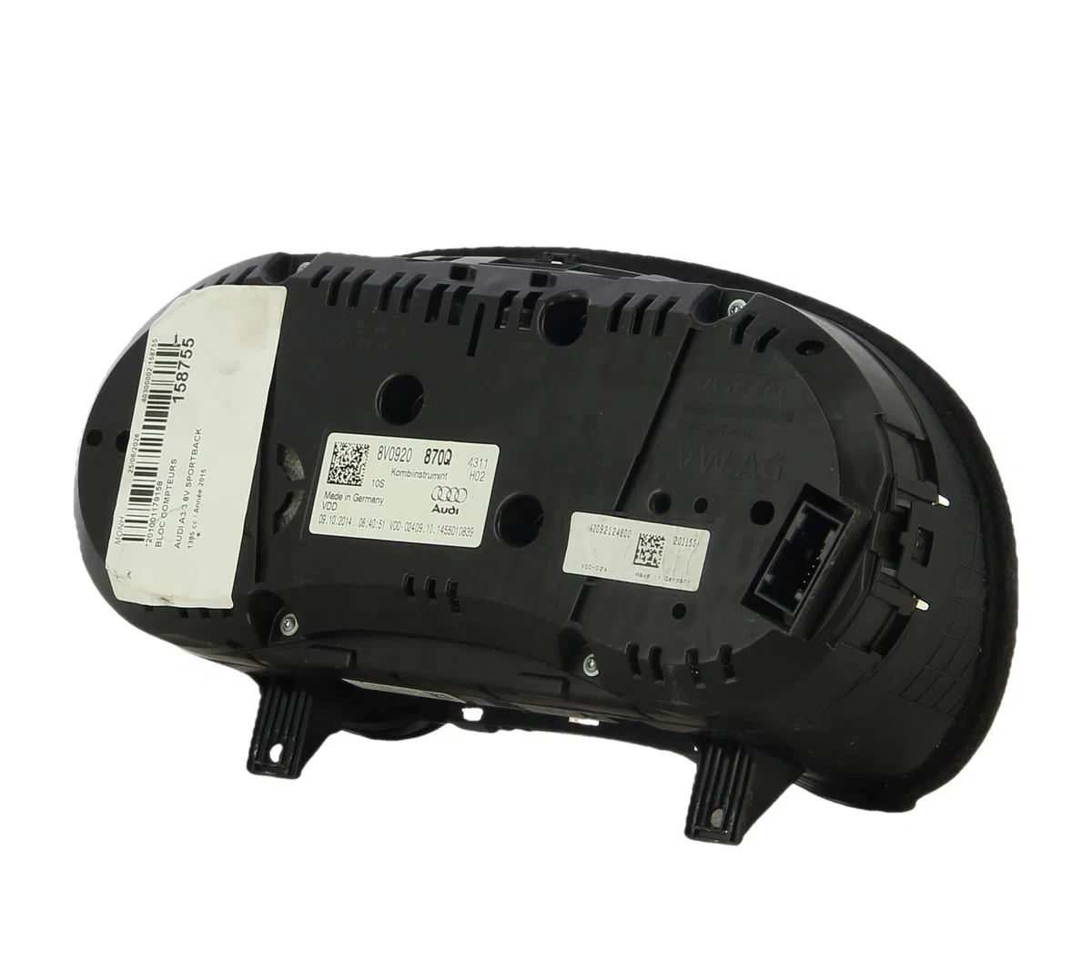 Bloc compteurs Audi A3 Sportback (8VA, 8VF) 1.4 tfsi e-tron (2014-2020) 5 portes occasion