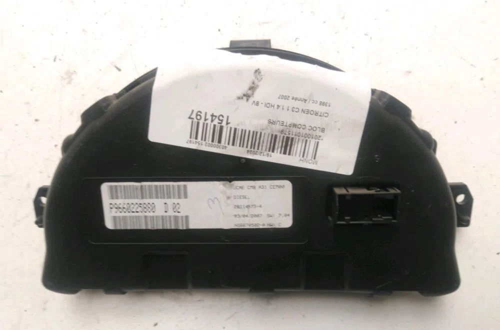 Bloc compteurs Citroen C3 I (FC_, FN_) 1.4 hdi (2003-2011) 5 portes occasion