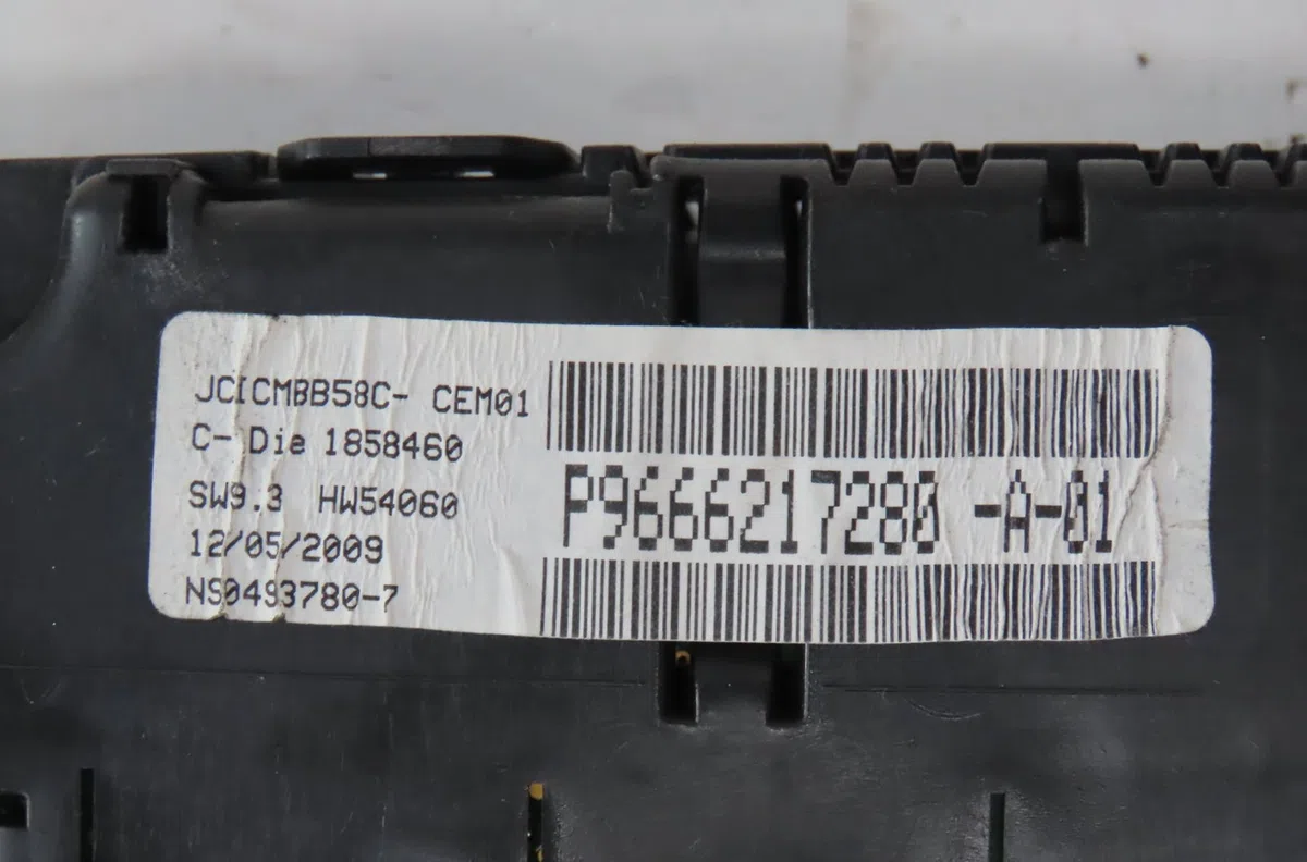 Bloc compteurs Citroen C4 GRAND PICASSO I (UA_) 1.6 hdi (2006-2011) 5 portes occasion