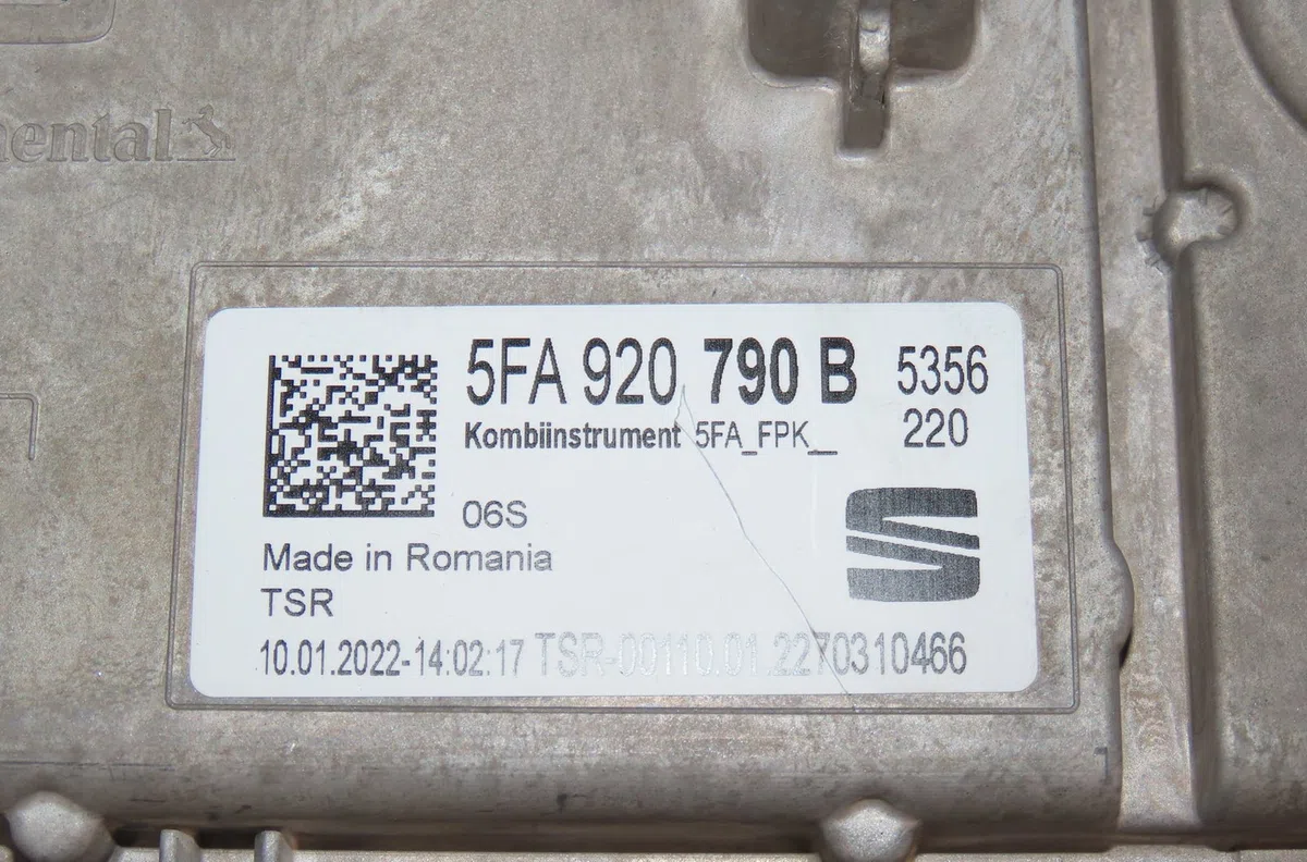 Bloc compteurs Cupra FORMENTOR (KM7) 1.5 tsi (2020) occasion
