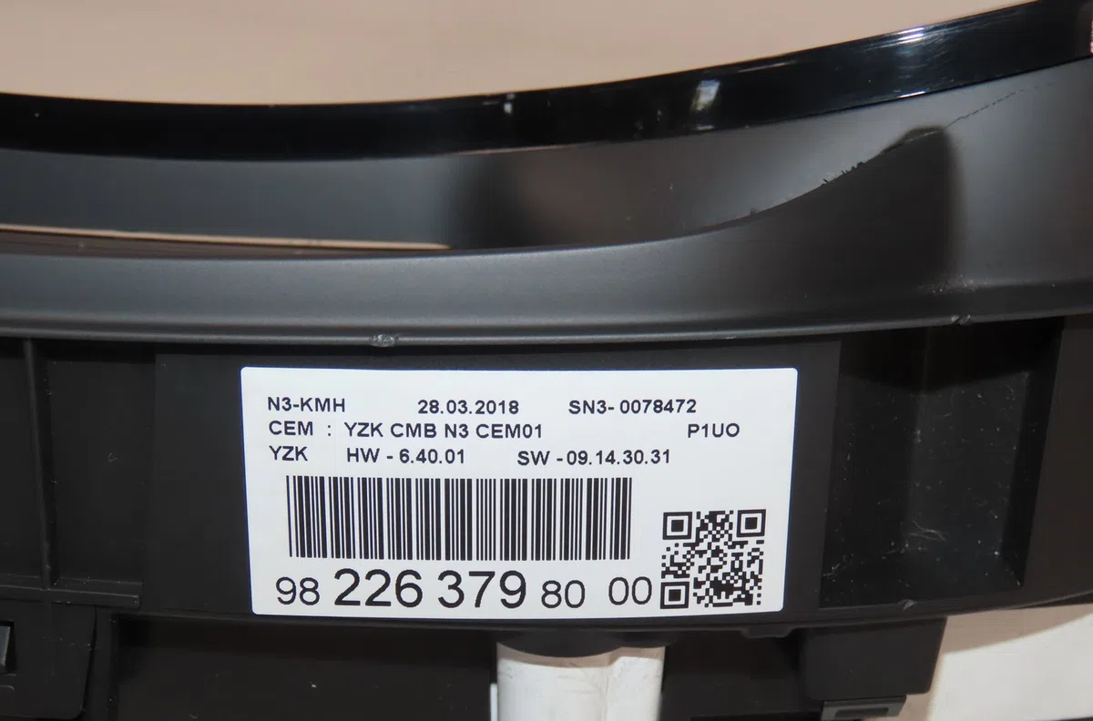 Bloc compteurs Opel GRANDLAND - GRANDLAND X (A18, P1UO) 1.2 (75) (2017) occasion