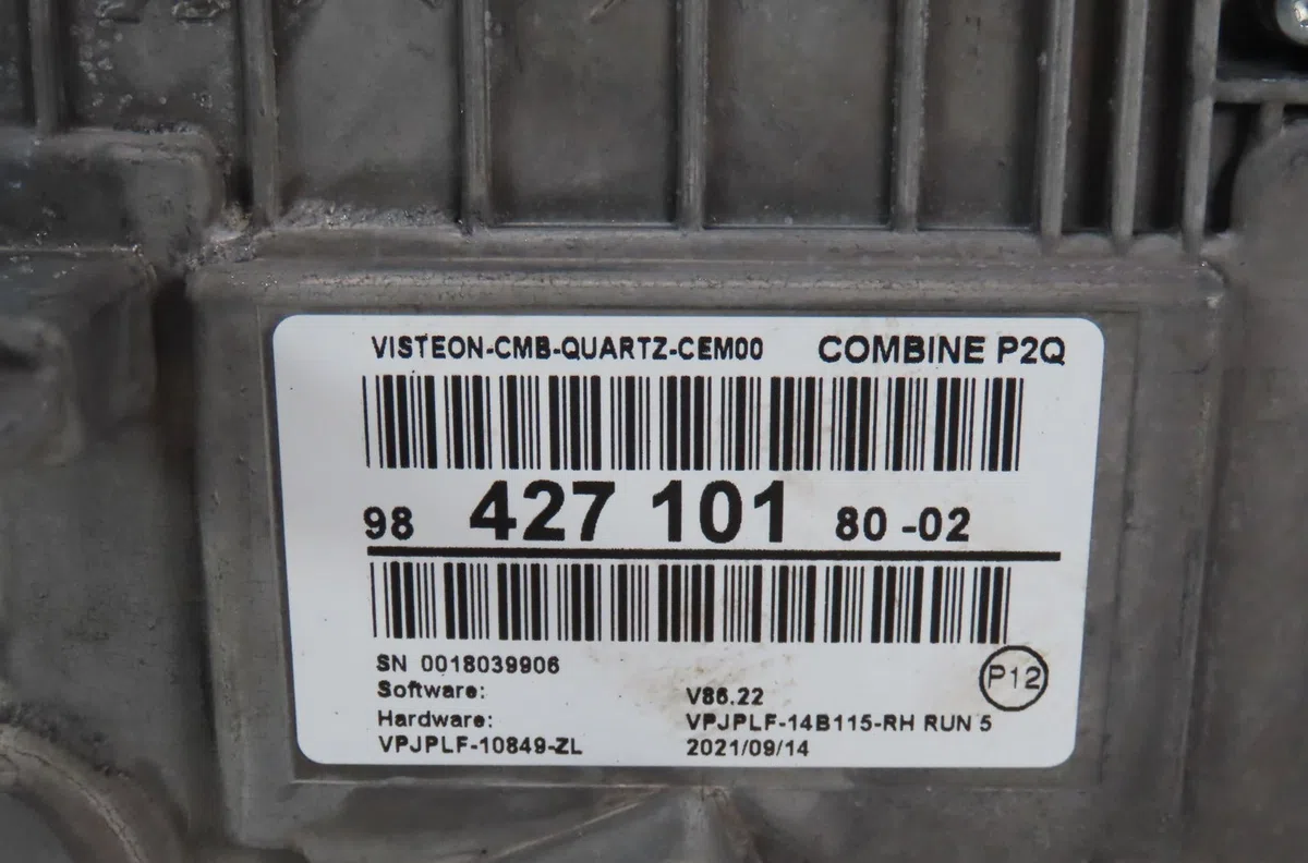 Bloc compteurs Peugeot 2008 II (UD_, US_, UY_, UK_) 1.5 bluehdi 130 (2019) occasion