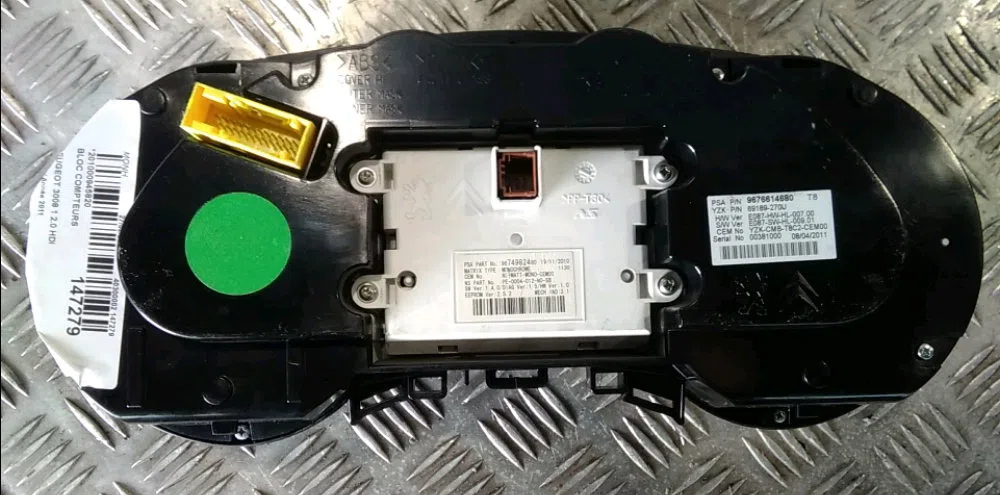 Bloc compteurs Peugeot 3008 Monospace (0U_) 2.0 hdi 150 - bluehdi 150 (2009-2016) 5 portes occasion