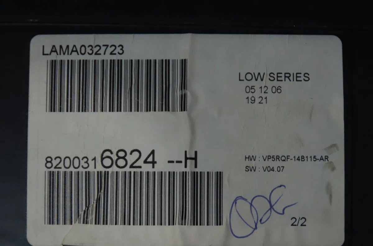 Bloc compteurs Renault CLIO III (BR0-1, CR0-1) 1.2 16v (br02, br0j, br11, cr02, cr0j, cr11) (2005-2014) 5 portes occasio