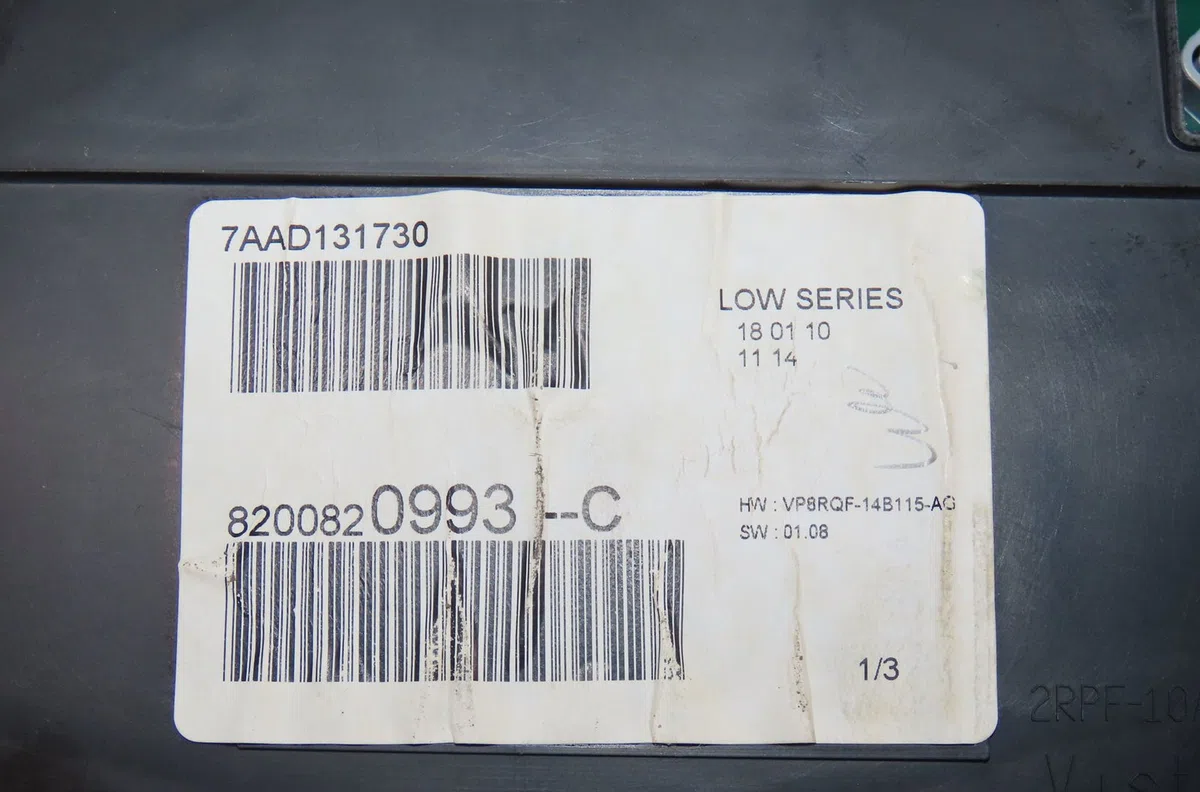 Bloc compteurs Renault CLIO III (BR0-1, CR0-1) 1.2 16v (br02, br0j, br11, cr02, cr0j, cr11) (2005-2014) 5 portes occasio