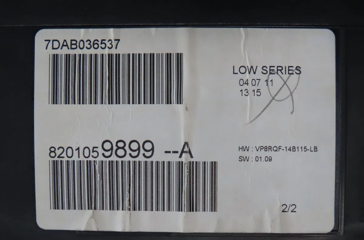 Bloc compteurs Renault CLIO III (BR0-1, CR0-1) 1.2 16v (br02, br0j, br11, cr02, cr0j, cr11) (2005-2014) 5 portes occasio