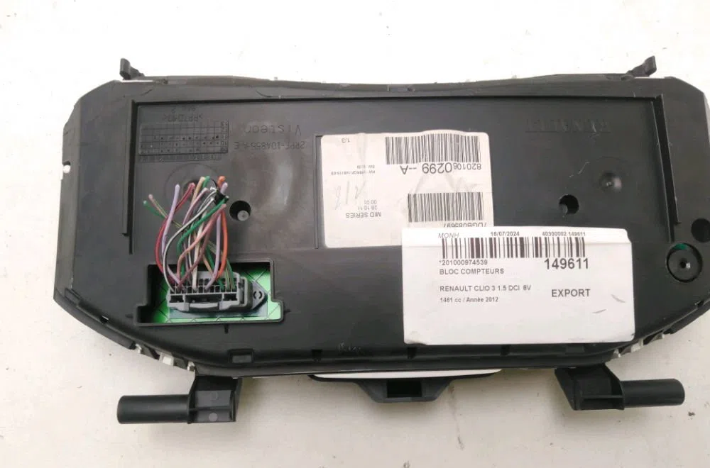 Bloc compteurs Renault CLIO III (BR0-1, CR0-1) 1.5 dci (2010-2014) 3 portes occasion