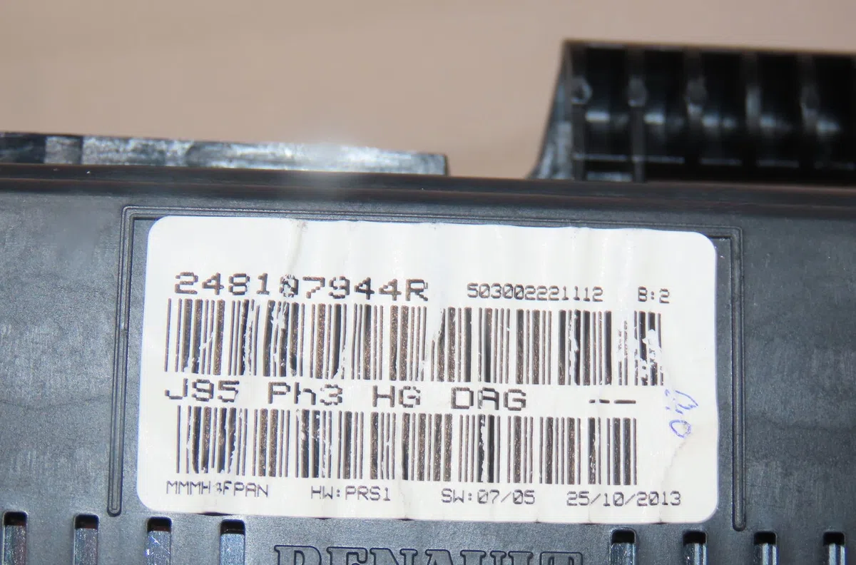 Bloc compteurs Renault GRAND SCÉNIC III (JZ0-1_) 1.6 dci (jz00, jz12) (2011) 5 portes occasion