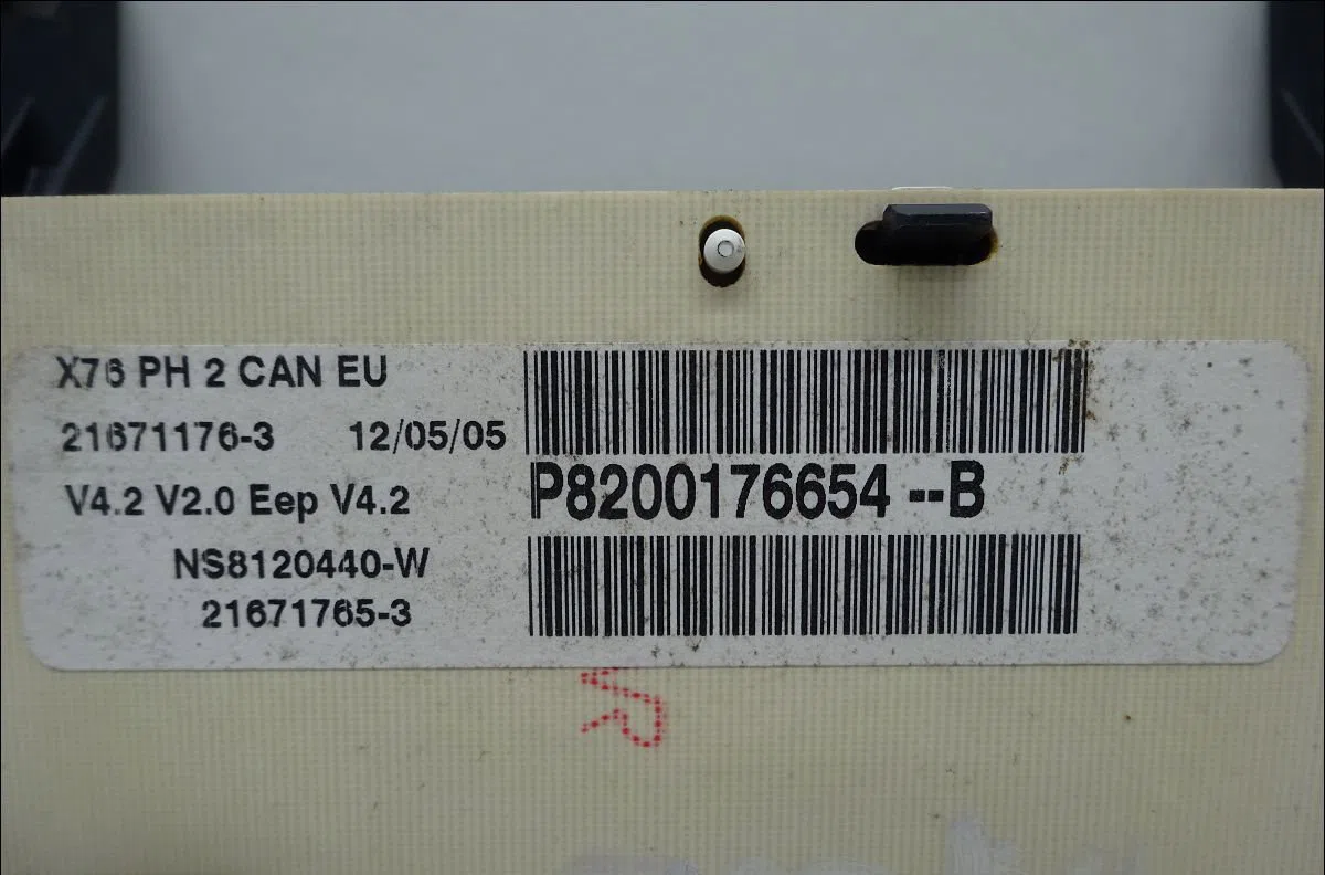 Bloc compteurs Renault KANGOO (KC0-1_) 1.5 dci (2003) occasion