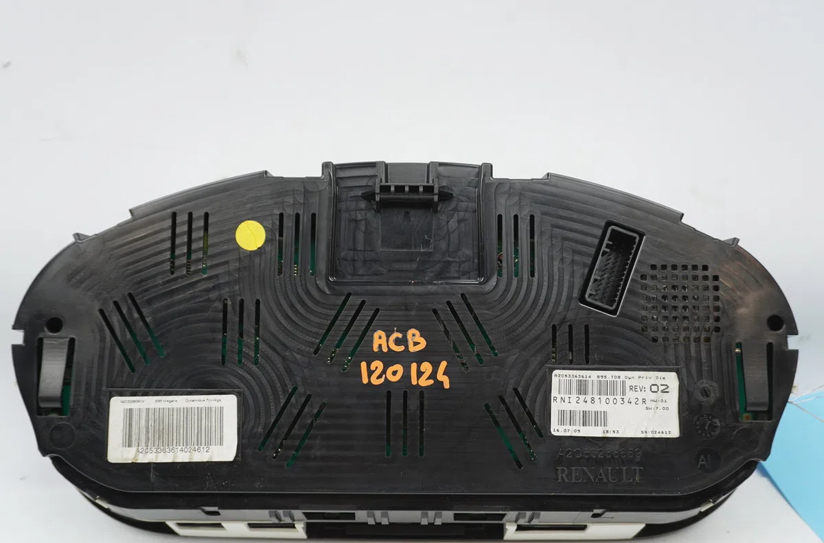 Bloc compteurs Renault MEGANE III 3-5 portes (BZ0-1_, B3_) 1.5 dci (2009) 5 portes occasion