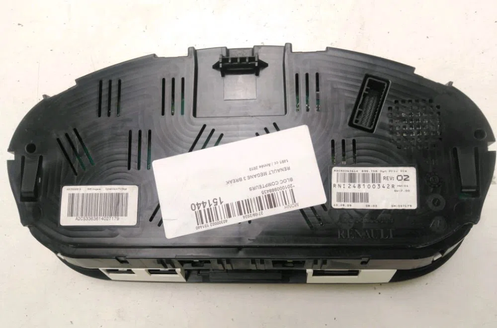 Bloc compteurs Renault MEGANE III Grandtour (KZ0-1) 1.5 dci (kz1m, kz1w, kz0r) (2009) occasion