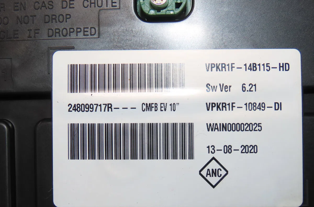 Bloc compteurs Renault ZOE (BFM_) Zoe (bfmc, bfmd) (2019) occasion