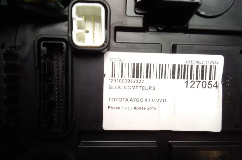 Bloc compteurs Toyota AYGO (_B4_) 1.0 (kgb40) (2014) occasion