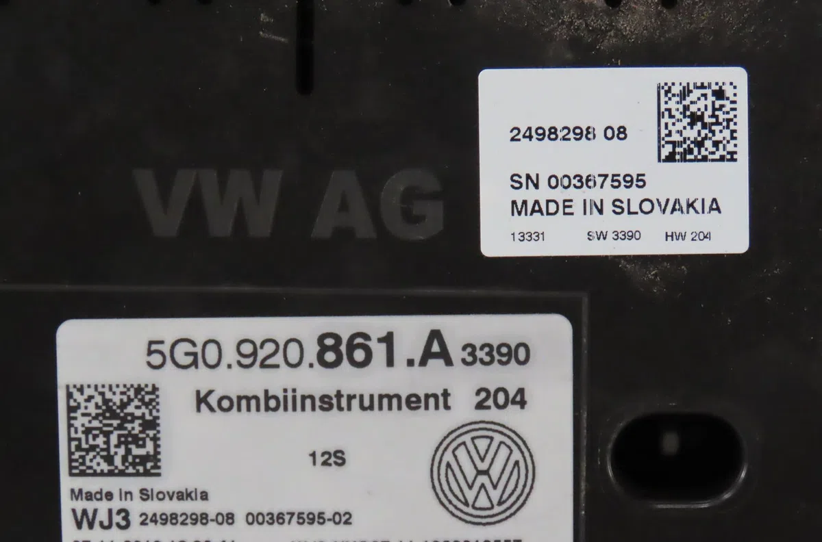 Bloc compteurs Volkswagen GOLF VII (5G1, BQ1, BE1, BE2) 1.6 tdi (2012-2017) occasion