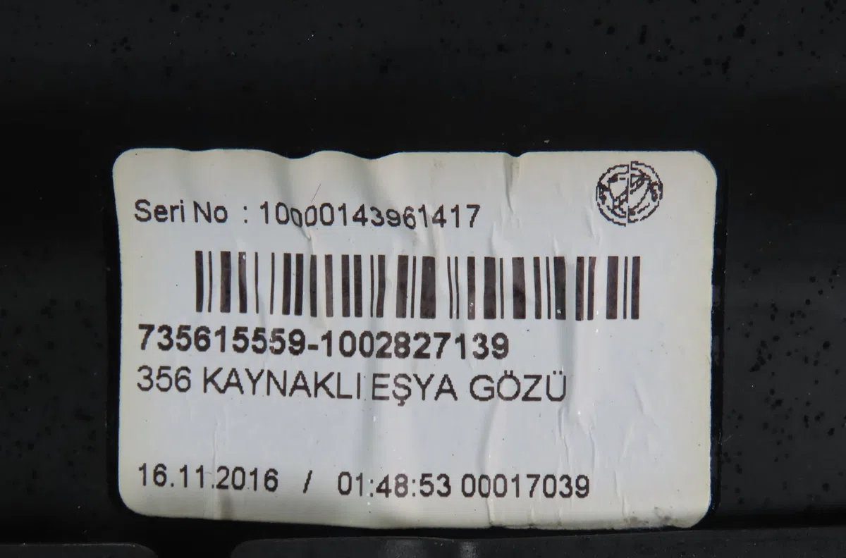 Boite à gants Fiat TIPO A trois volumes (356_, 357_) 1.4 (356sxa1b) (2015-2020) occasion