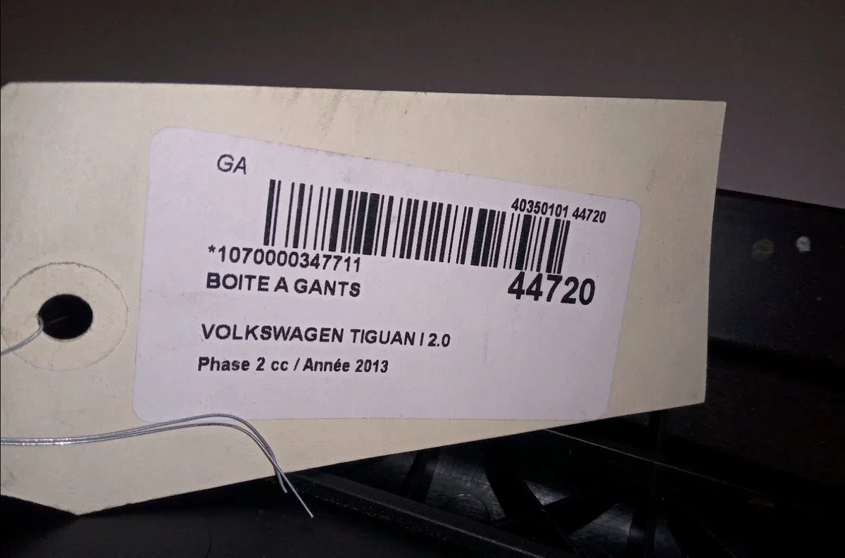 Boite à gants Volkswagen TIGUAN (5N_) 2.0 tdi (2008-2018) 5 portes occasion
