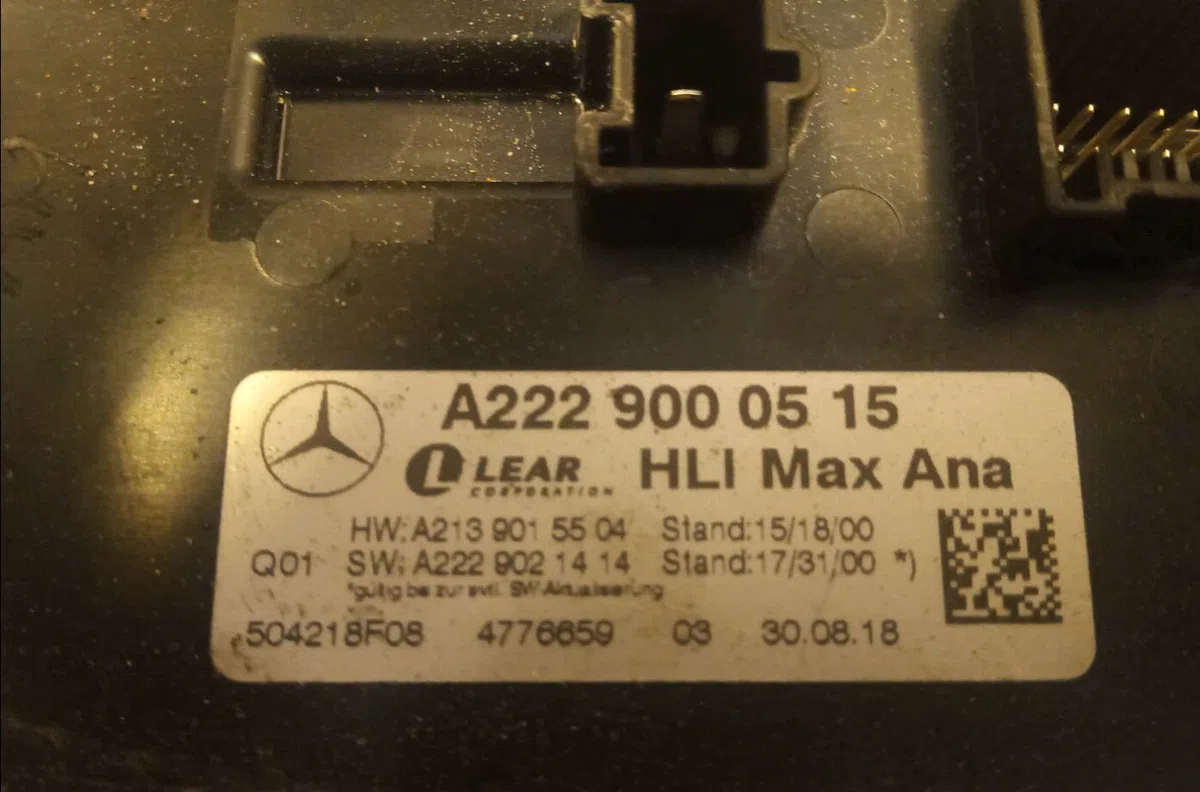 Boitier xenon phare d Mercedes-benz CLASSE C (W205) C 180 (205.040, 205.140) (2014) occasion — photo 3