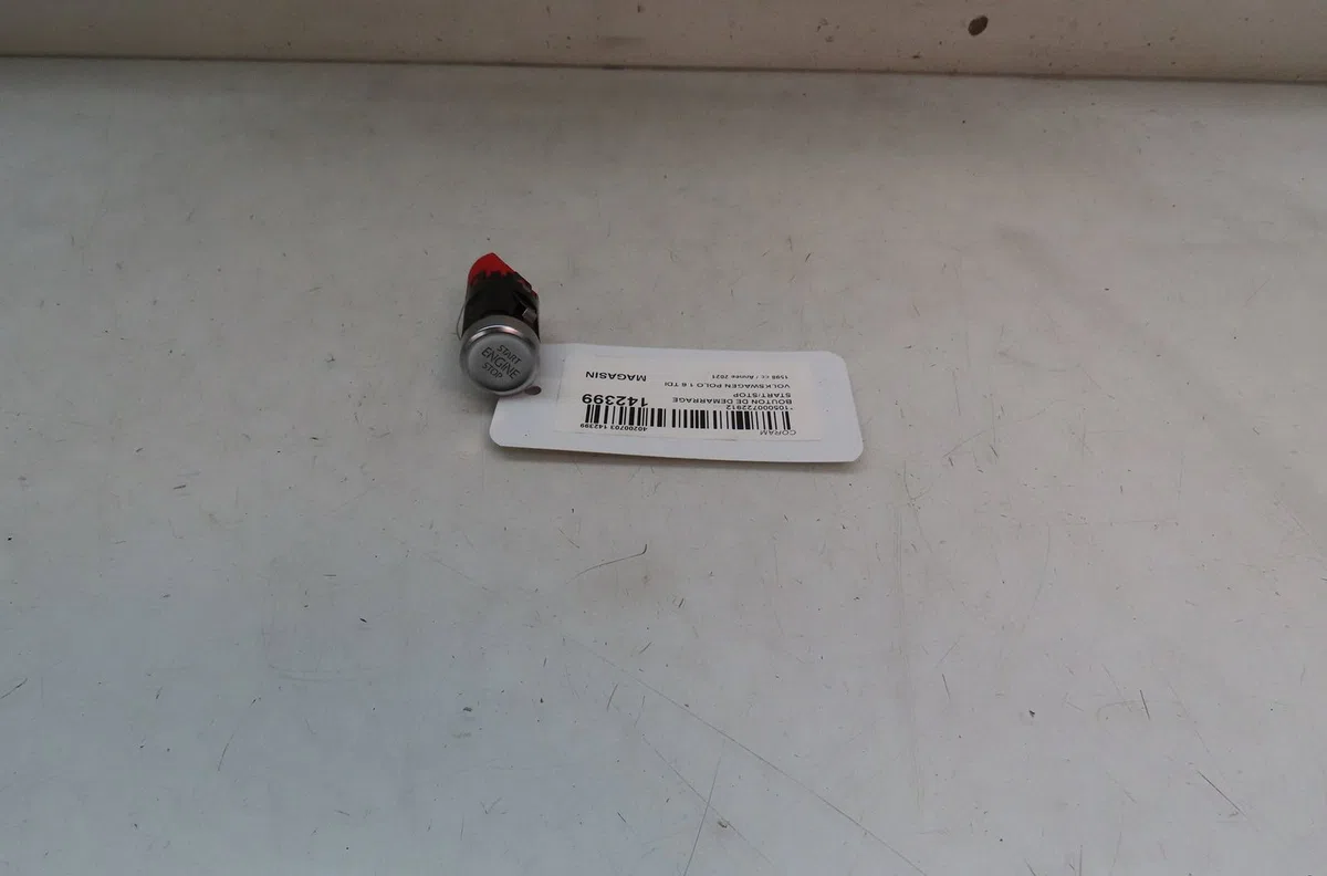 Bouton de demarrage start-stop Volkswagen POLO VI (AW1, BZ1, AE1) 1.6 tdi (2017-2019) occasion — photo 2