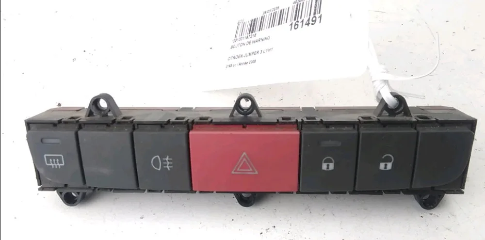 Bouton de warning Citroen JUMPER Camionnette 2.2 hdi 100 (2006-2012) occasion