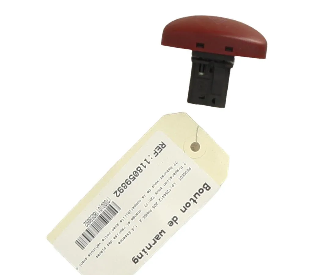 Bouton de warning Peugeot 206 3-5 portes (2A-C) 1.4 i (1998-2012) 3 portes occasion