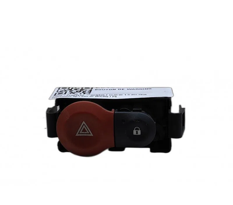 BOUTON DE WARNING RENAULT CLIO III 252103766R — photo 2