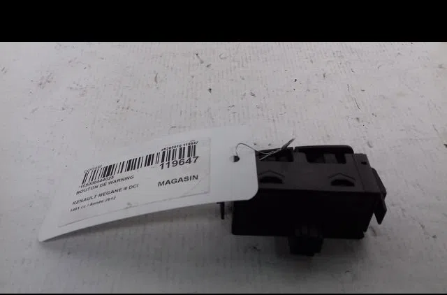 Bouton de warning Renault MEGANE CC (EZ0-1_) 1.5 dci (ez09, ez1g, ez0d, ez14) (2010) occasion — photo 2