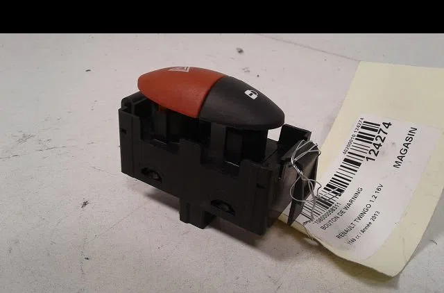 Bouton de warning Renault TWINGO II (CN0_) 1.2 16v (cn04, cn0a, cn0b) (2007-2014) 3 portes occasion — photo 2