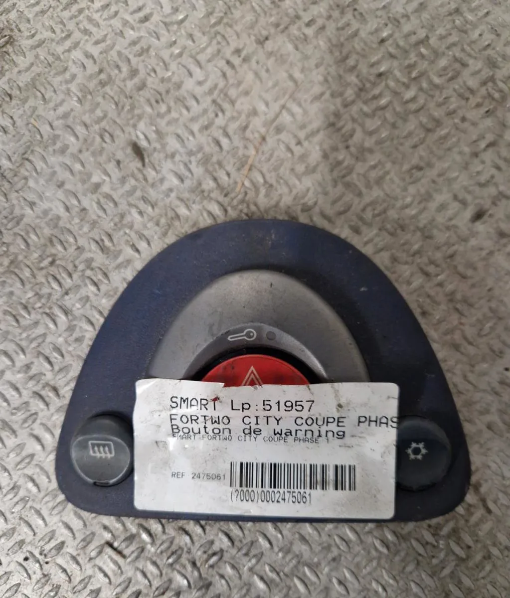 Bouton de warning SMART CITY COUPE PHASE 1 occasion