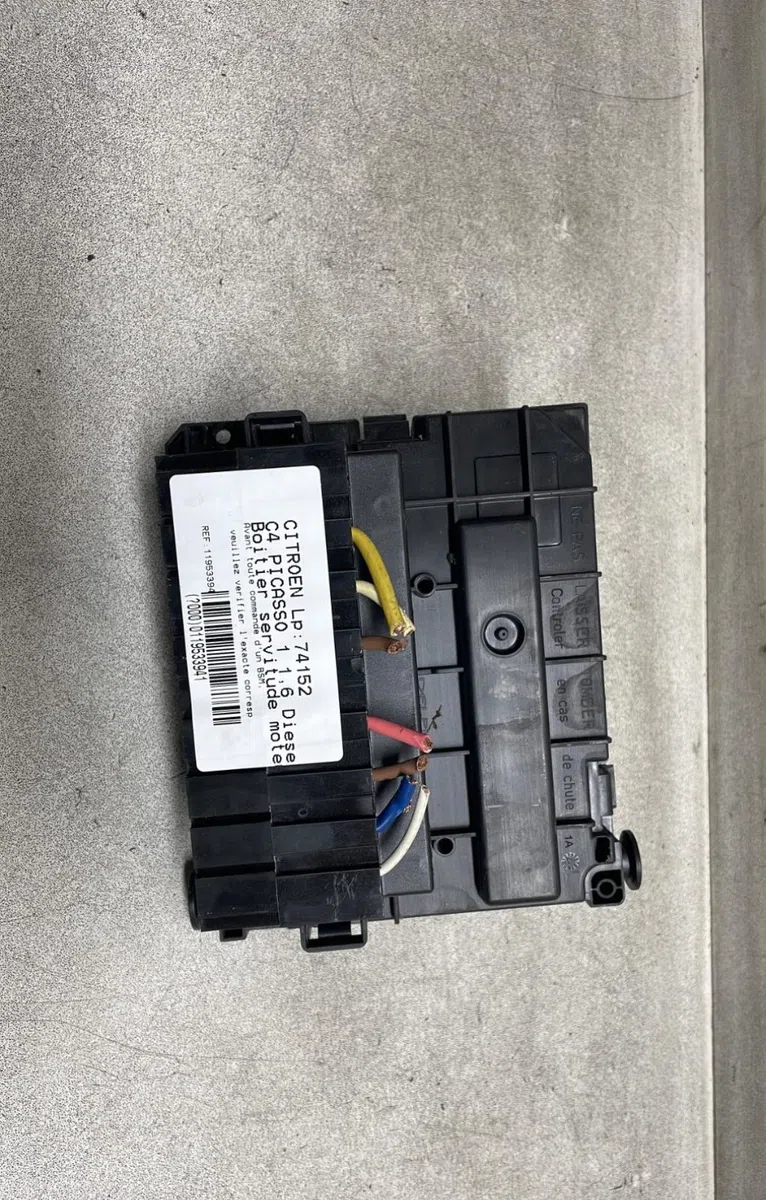 Bsm (boitier servitude moteur) Citroen C4 PICASSO I Monospace (UD_) 1.6 hdi (2007-2013) 5 portes occasion — photo 3