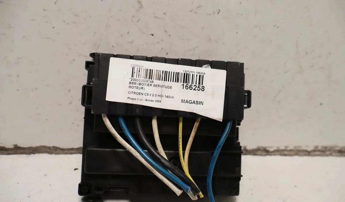Bsm (boitier servitude moteur) Citroen C5 III (RD_) 2.0 hdi 140 (2008) 4 portes occasion — photo 3