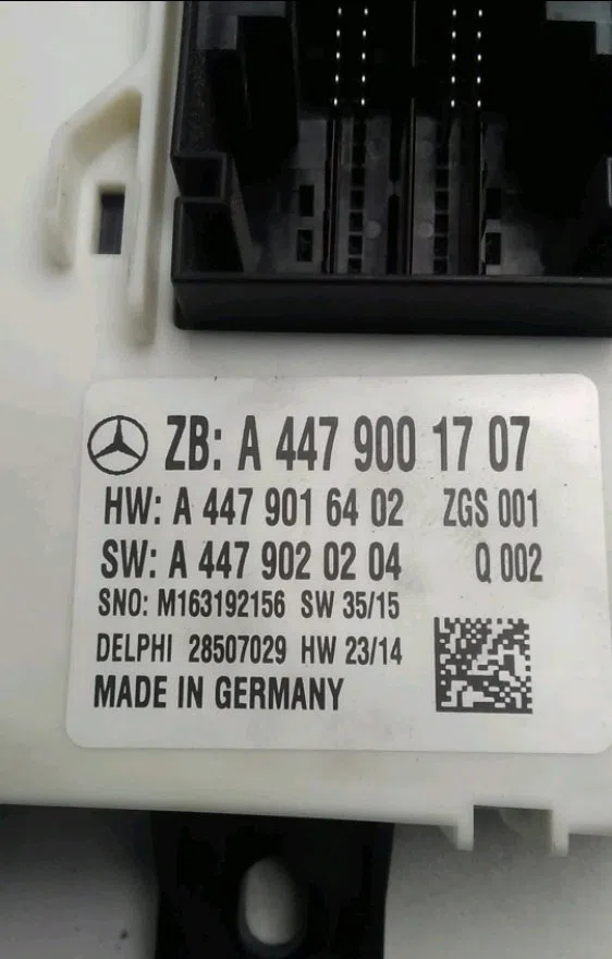 Bsm (boitier servitude moteur) Mercedes-benz VITO Camionnette (W447) 116 cdi (447.601, 447.603, 447.605) (2014) occasion — photo 3