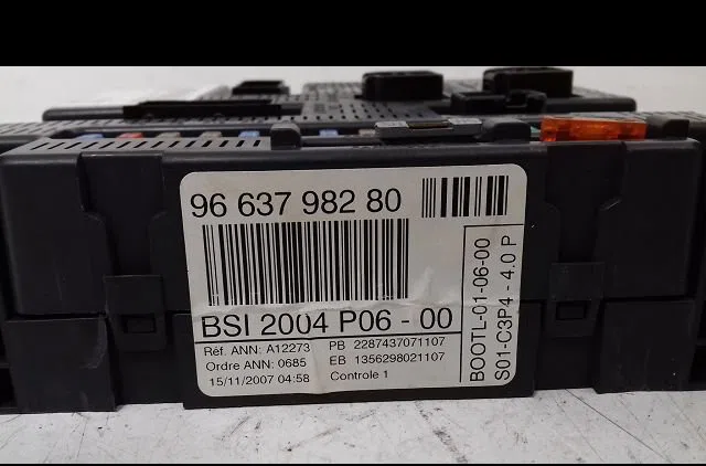 Bsm (boitier servitude moteur) Peugeot 207-207 (WA_, WC_) 1.4 16v (2006-2013) 3 portes occasion — photo 2