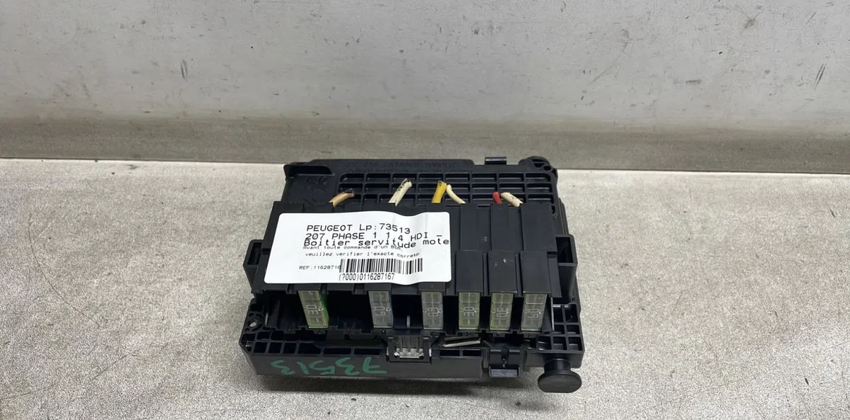 Bsm (boitier servitude moteur) Peugeot 207-207 (WA_, WC_) 1.4 hdi (2006-2015) 5 portes occasion — photo 2