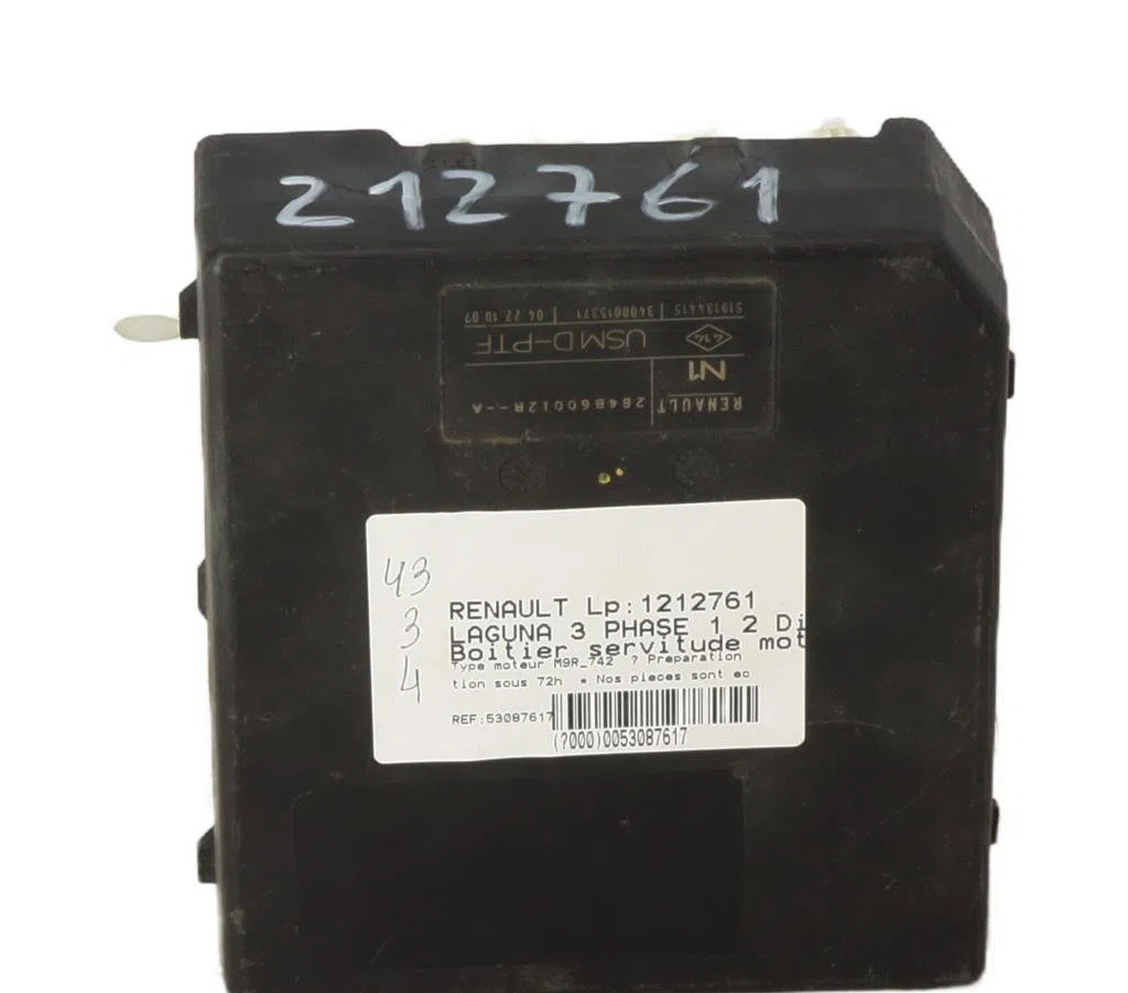 Bsm (boitier servitude moteur) Renault LAGUNA III (BT0-1) 2.0 dci (bt01, bt08, bt09, bt0e, bt0k, bt12, bt1c, bt1d,... (2007-2015) 5 portes occasion — photo 4
