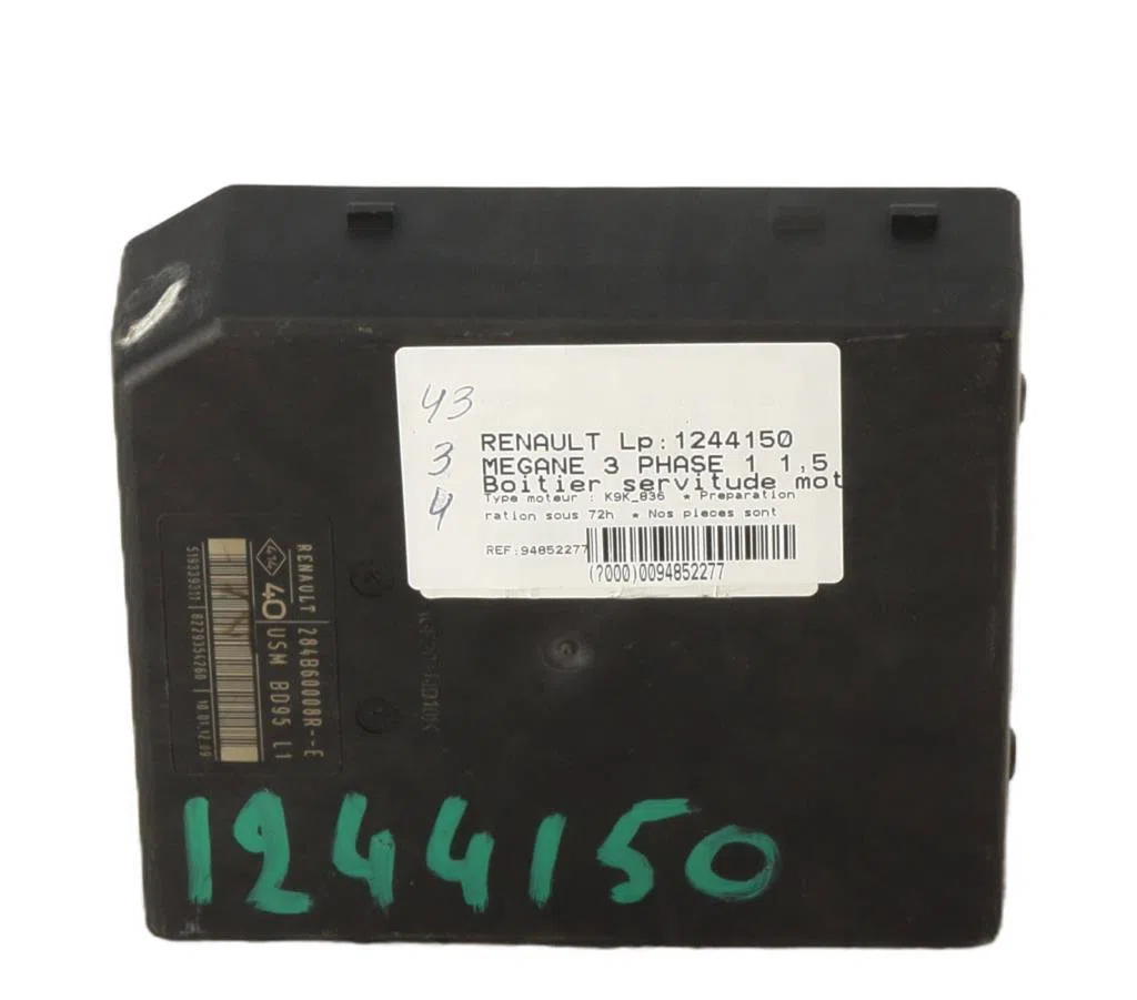 Bsm (boitier servitude moteur) Renault MEGANE III 3-5 portes (BZ0-1_, B3_) 1.5 dci (bz09, bz0d, bz1w, bz29, bz14) (2009)