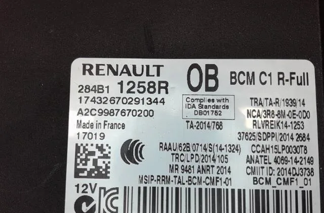Bsm (boitier servitude moteur) Renault MEGANE IV 3-5 portes (B9A-M-N_) 1.6 dci 165 (2015) occasion