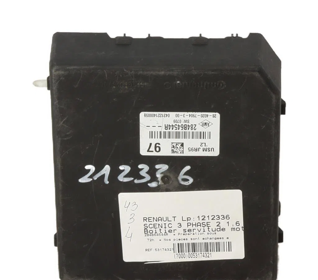 Bsm (boitier servitude moteur) RENAULT SCENIC 3 PHASE 2 occasion — photo 4