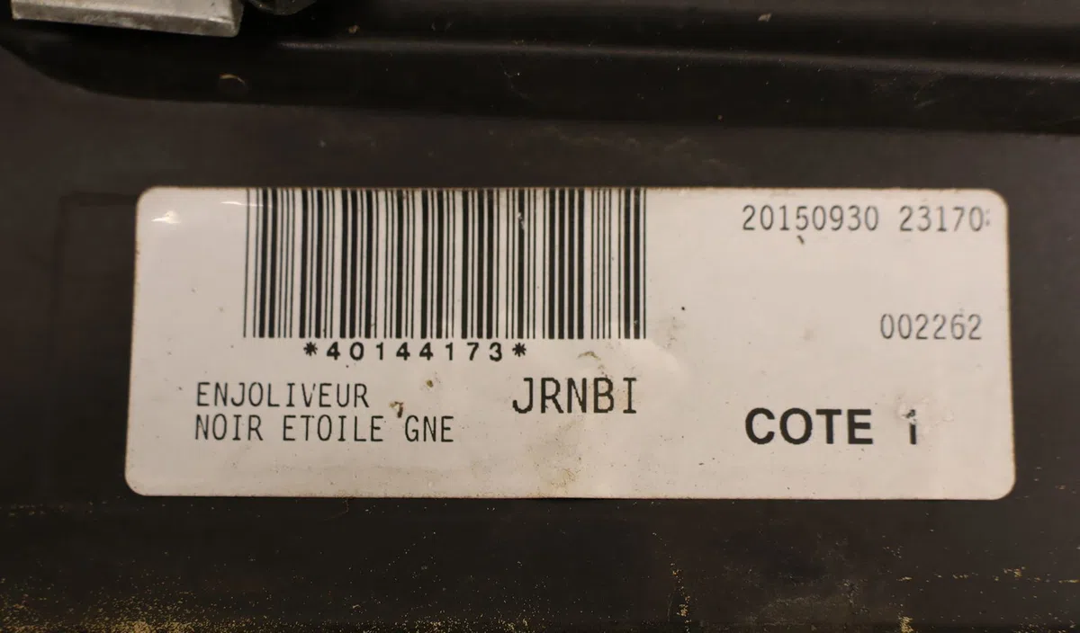 Calandre Renault SCÉNIC III (JZ0-1_) 1.5 dci (2009) 5 portes occasion — photo 4