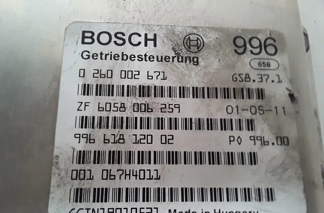Calculateur boite auto Porsche 911 (996) 3.4 carrera (1997-2001) occasion — photo 3