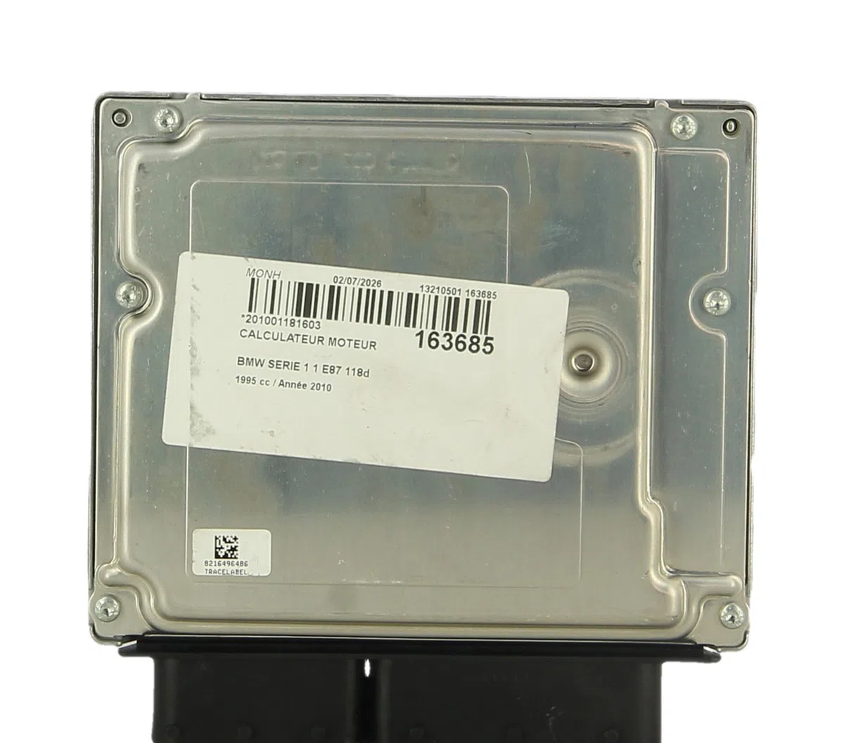 Calculateur moteur Bmw 1 (E87) 118 d (2004-2007) 5 portes occasion — photo 3
