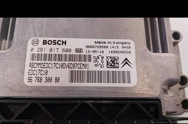 Calculateur moteur Citroën BERLINGO MULTISPACE (B9) 1.6 hdi 90 (2010) occasion