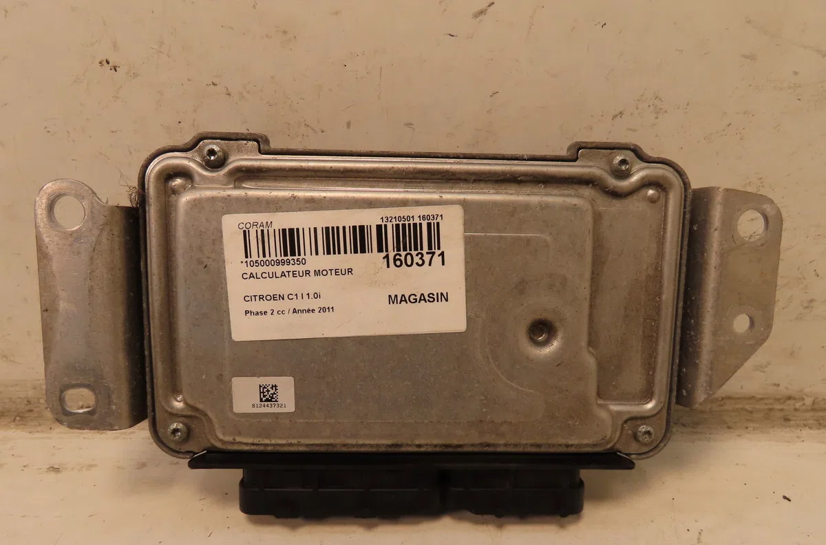 Calculateur moteur Citroën C1 (PM_, PN_) 1.0 (2005-2014) 5 portes occasion — photo 2
