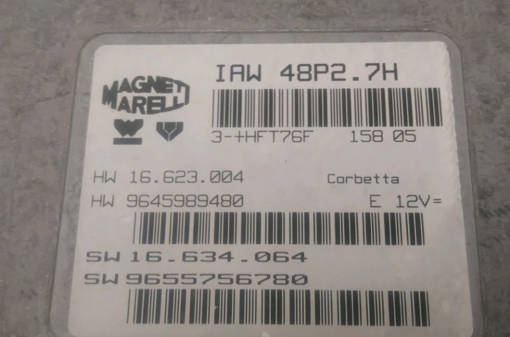 Calculateur moteur Citroen C2 (JM_) 1.1 (2003-2012) 3 portes occasion — photo 2