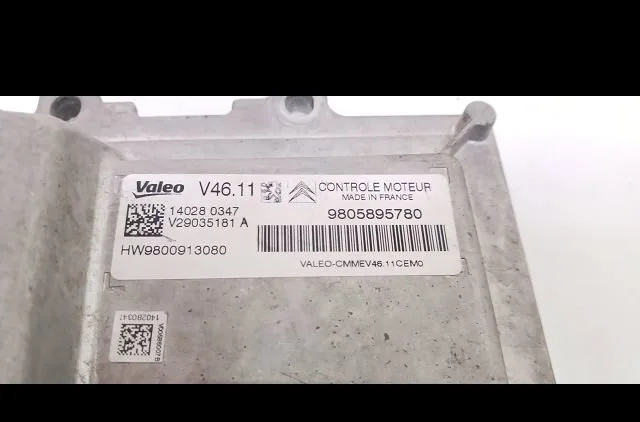 Calculateur moteur Citroën C3 II (SC_) 1.0 vti 68 (2012) 5 portes occasion