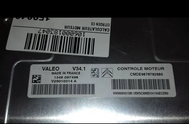 Calculateur moteur Citroen C3 II (SC_) 1.4 (2009-2016) 5 portes occasion — photo 3